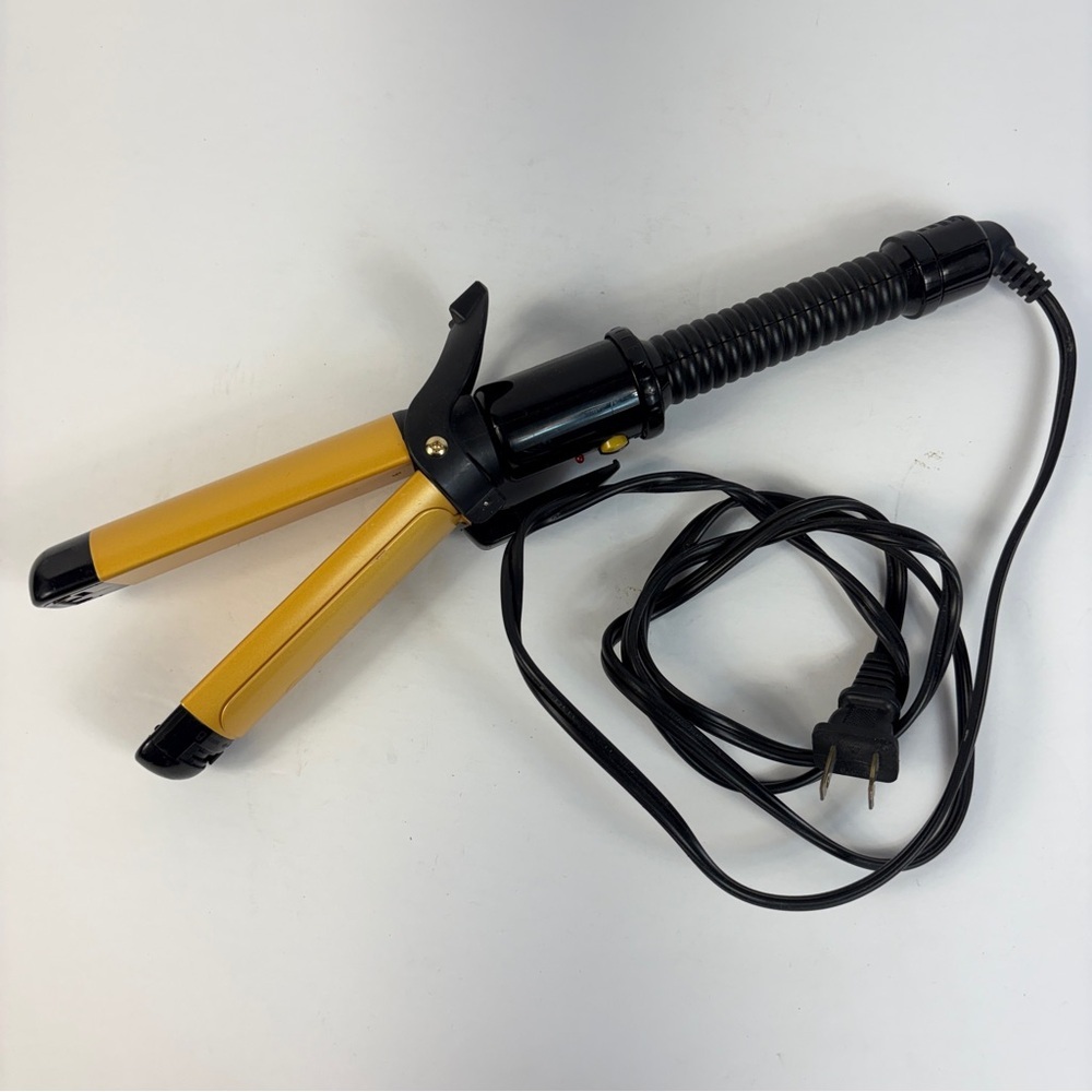 Conair Quick Heat Gold & Black Curling Iron